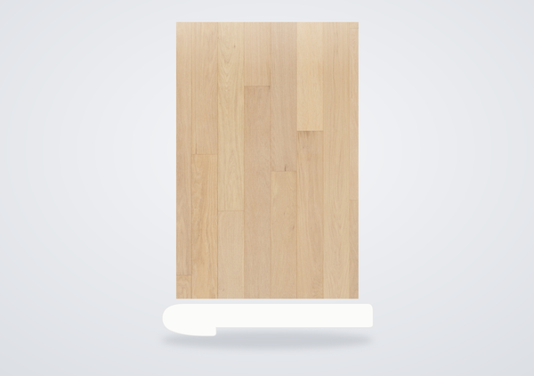 Mohawk Camden Isle Engineered Hardwood Bleeker Beige Flush Stair Nose