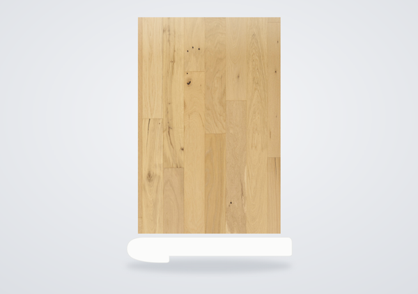 Mohawk Camden Isle Engineered Hardwood Barley Buff Flush Stair Nose