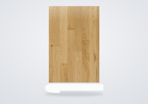 Mohawk Camden Isle Engineered Hardwood Winter Wheat Flush Stair Nose
