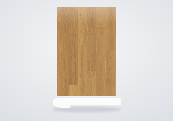 Mohawk Wyndham Farms Engineered Hardwood Timeless Oak Flush Stair Nose