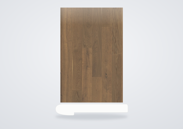Mohawk Wyndham Farms Engineered Hardwood Wild Truffle Oak Flush Stair Nose