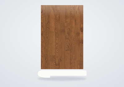 Mohawk Magnolia Path Engineered Hardwood Georgia Brick Oak Flush Stair Nose