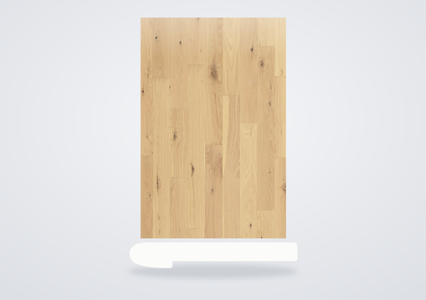 Mohawk Caspian Cliffs Engineered Hardwood Sawgrass Oak Flush Stair Nose