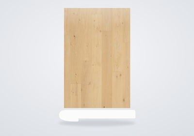 Mohawk Bowery Park Engineered Hardwood Light Cask Oak Flush Stair Nose