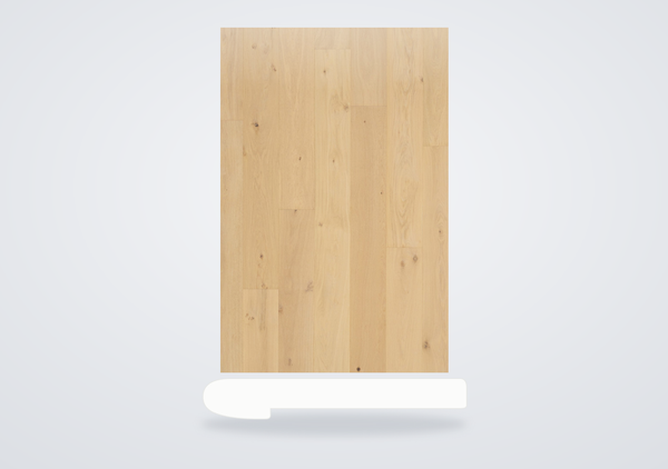 Mohawk Bowery Park Engineered Hardwood Light Cask Oak Flush Stair Nose