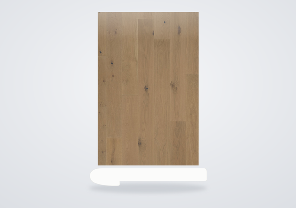 Mohawk Bowery Park Engineered Hardwood Stave Oak Flush Stair Nose