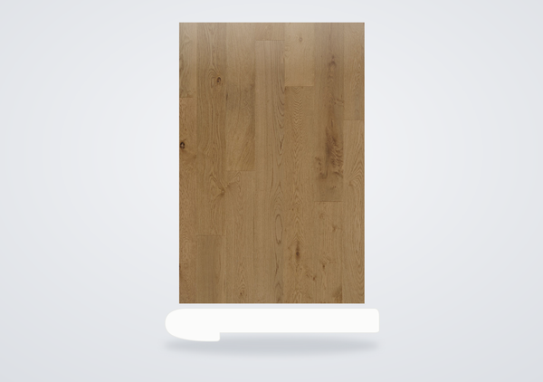 Mohawk Bowery Park Engineered Hardwood Malted Grain Oak Flush Stair Nose