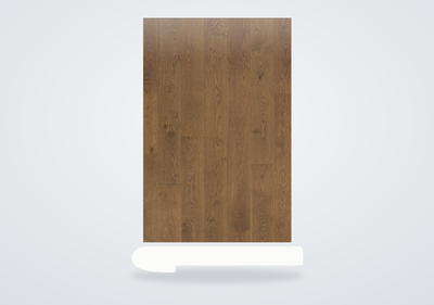 Mohawk Bowery Park Engineered Hardwood Charred Barrel Oak Flush Stair Nose