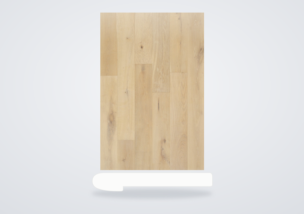 Mohawk Brendwood Engineered Hardwood Blanched Oak Flush Stair Nose