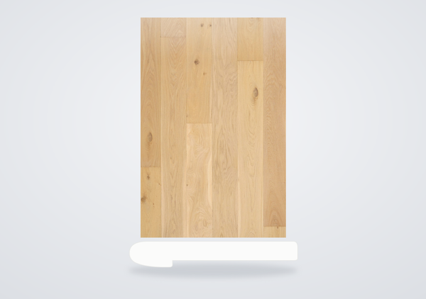 Mohawk Brendwood Engineered Hardwood Pale Oak Flush Stair Nose