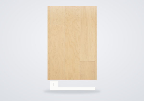 Mohawk Haven Pointe Maple Engineered Hardwood Whitewashed Maple Quarter Round