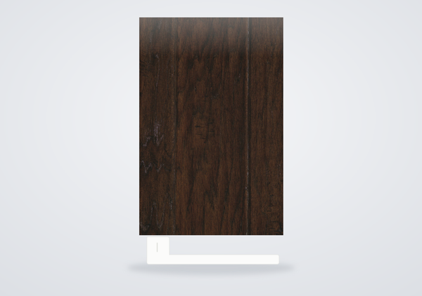 Mohawk Windridge Hickory Engineered Hardwood Espresso Hickory Quarter Round