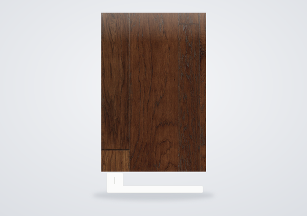 Mohawk Weathered Portrait Engineered Hardwood Coffee Hickory Quarter Round