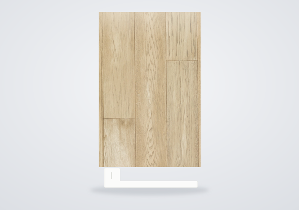 Mohawk Beachside Villa Engineered Hardwood Sea Scrolls Hickory Quarter Round