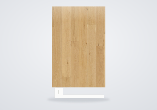 Mohawk Wyndham Farms Engineered Hardwood Aged Linen Oak Quarter Round