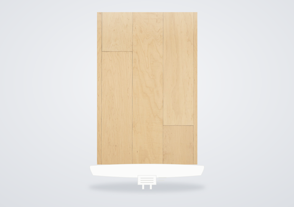 Mohawk Haven Pointe Maple Engineered Hardwood Whitewashed Maple T-Molding