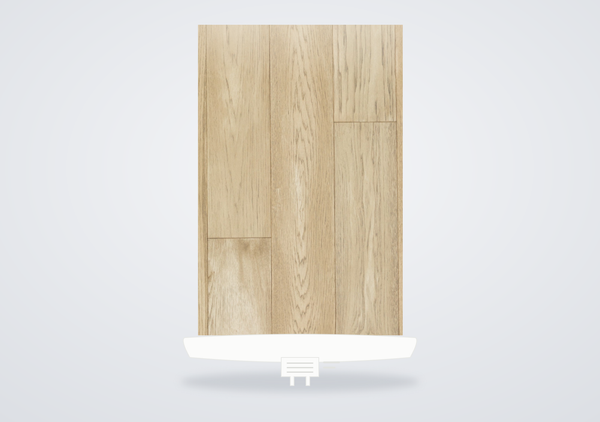 Mohawk Beachside Villa Engineered Hardwood Sea Scrolls Hickory T-Molding