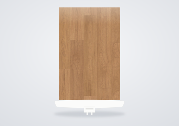 Mohawk Woodstock Knoll Butterscotch Hickory 4-in-1 Molding