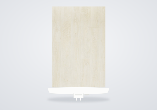 Mohawk Cypresta White Satin Oak 4-in-1 Molding