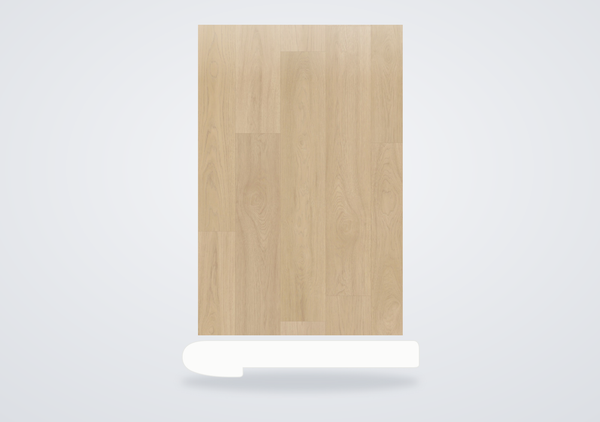 Mohawk Woodstock Knoll Soft Oat Hickory Flush Stair Nose