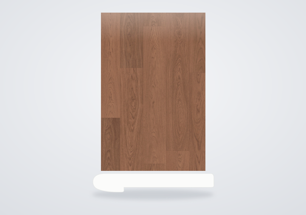 Mohawk Sagehill Hollow Cocoa Oak Flush Stair Nose