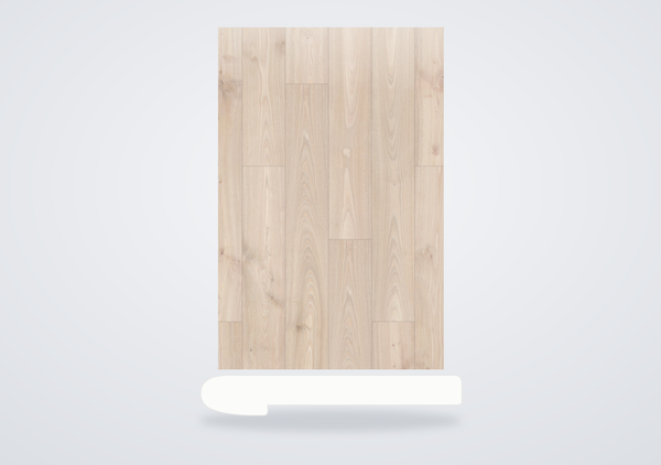Mohawk Madison Aisle Pewter Chestnut Flush Stair Nose