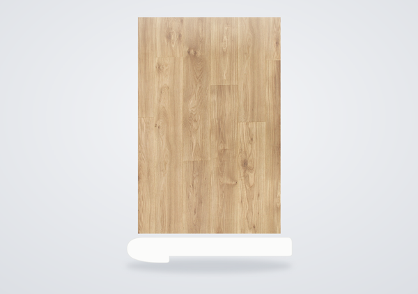 Mohawk Ivey Gates Nantucket Beige Oak Flush Stair Nose