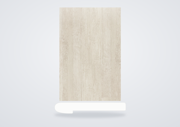 Mohawk Brookbury Flat White Flush Stair Nose