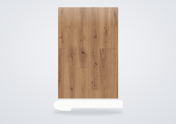 Mohawk Saylor's Cove Soft Tan Oak Flush Stair Nose
