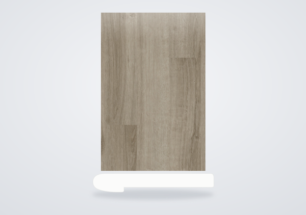 Mohawk Caldwell Gauntlet Grey Overlap Stair Nose