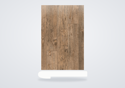 Mohawk Pro Solutions Riverside Barnwood / 6" Overlap Stair Nose