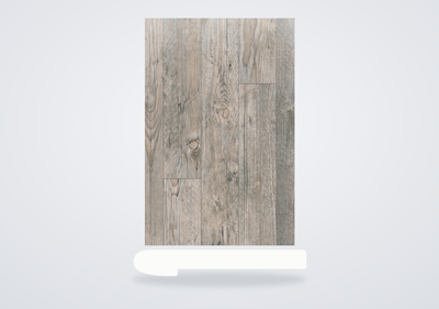 Mohawk Pro Solutions II Riverside Barnwood / 6" Overlap Stair Nose