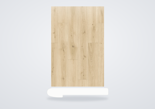 Mohawk Saylor's Cove Ecru Oak Overlap Stair Nose