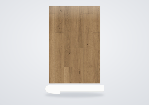 Mohawk Saylor's Cove Toasted Bark Oak Overlap Stair Nose