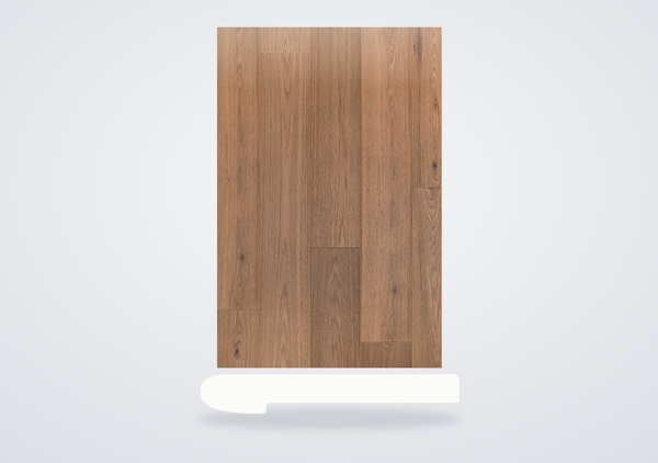 Mohawk Landry Valley Hazelnut Hickory Overlap Stair Nose
