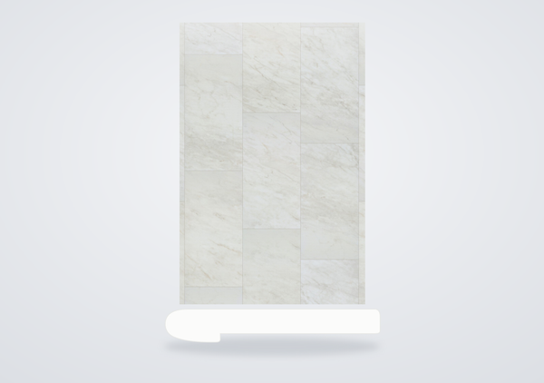 Mohawk Whitmore Terrace 4.5 Alabaster Overlap Stair Nose