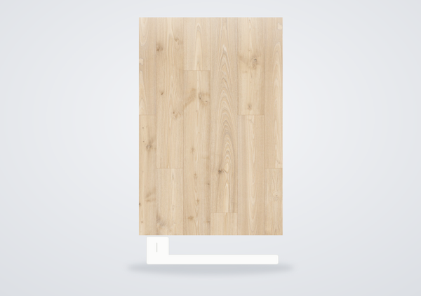 Mohawk Madison Aisle Ivory Chestnut Quarter Round