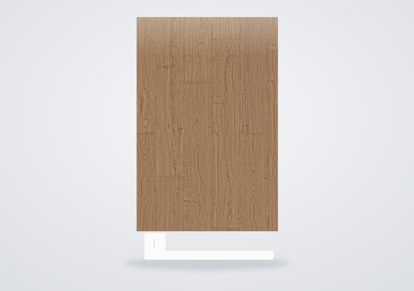 Mohawk Palm City Adirondack Brown Oak Quarter Round