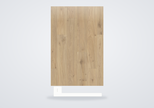 Mohawk Gardenia Lake Beach Blonde Oak Quarter Round