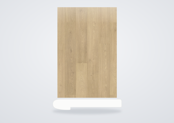 Mohawk Hampton Villa Sierra Sand Oak Overlap Stair Nose