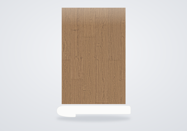 Mohawk Palm City Adirondack Brown Oak Overlap Stair Nose