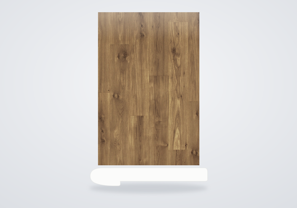 Mohawk Ivey Gates Natural Bark Oak Overlap Stair Nose