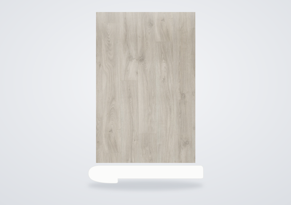 Mohawk Bellente Whitewash Oak Overlap Stair Nose