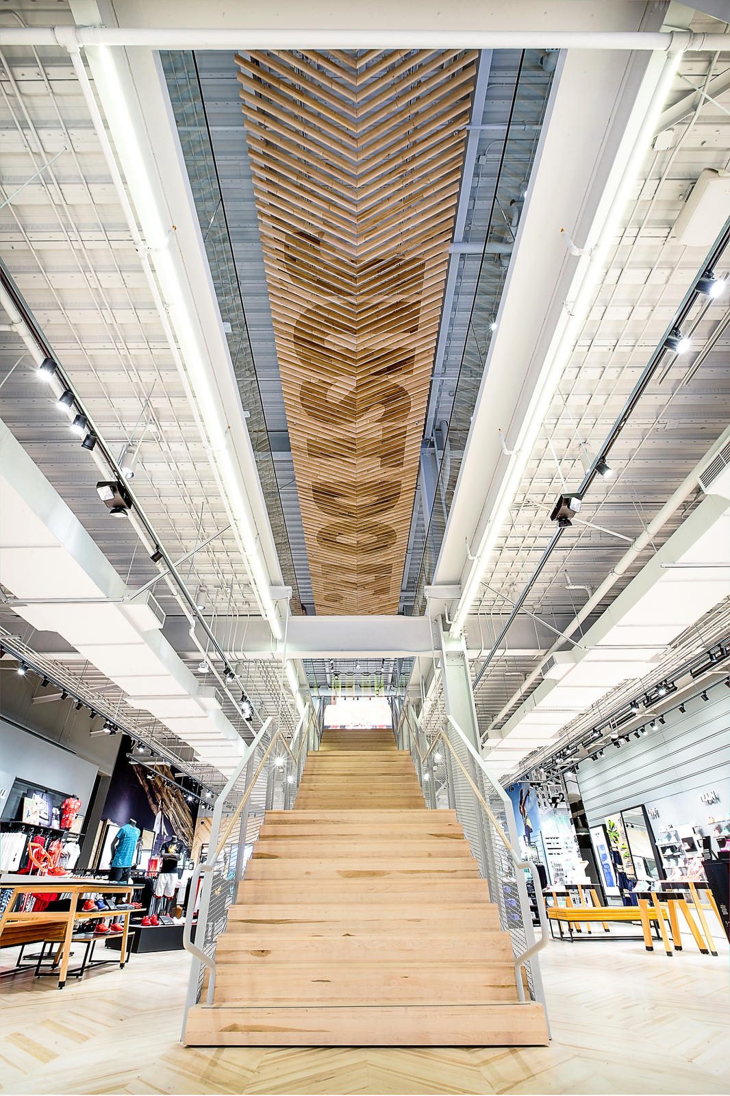 Light maple engineered hardwood floor in a bright contemporary room, Garrison Crystal Valley Natural 3-1/4 inch