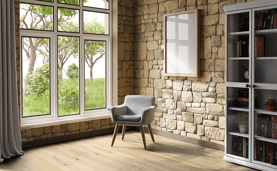 Oak Zeus engineered hardwood room scene