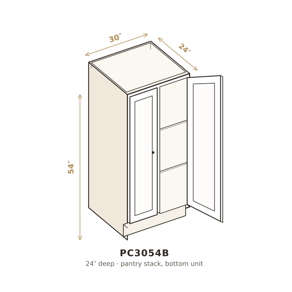 PC3054B 3D sketch