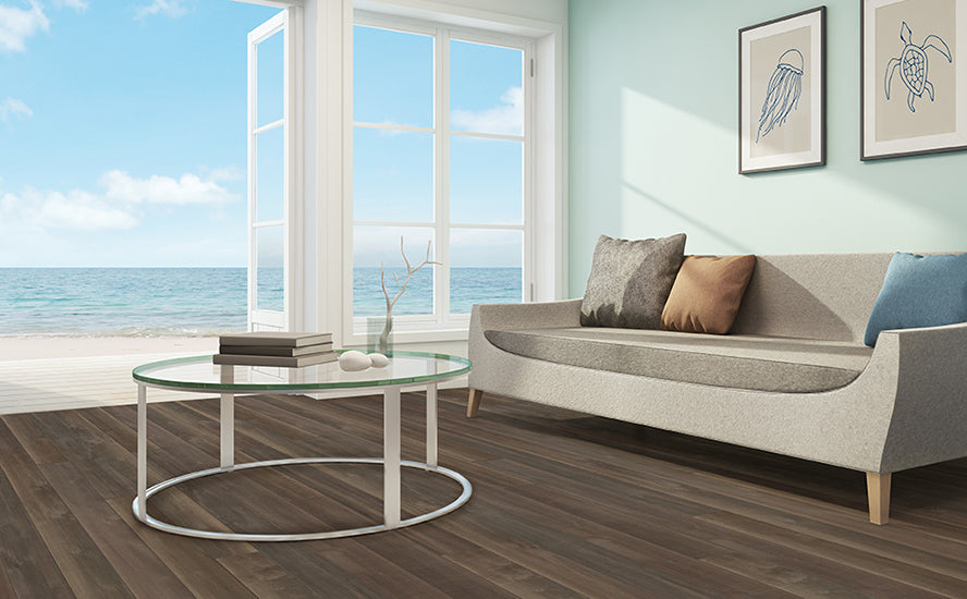 Maple Midnight engineered hardwood room scene