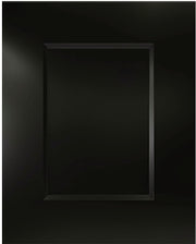 Matte Black Shaker Cabinet