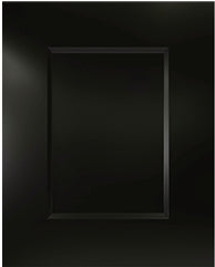 Matte Black Shaker Cabinet