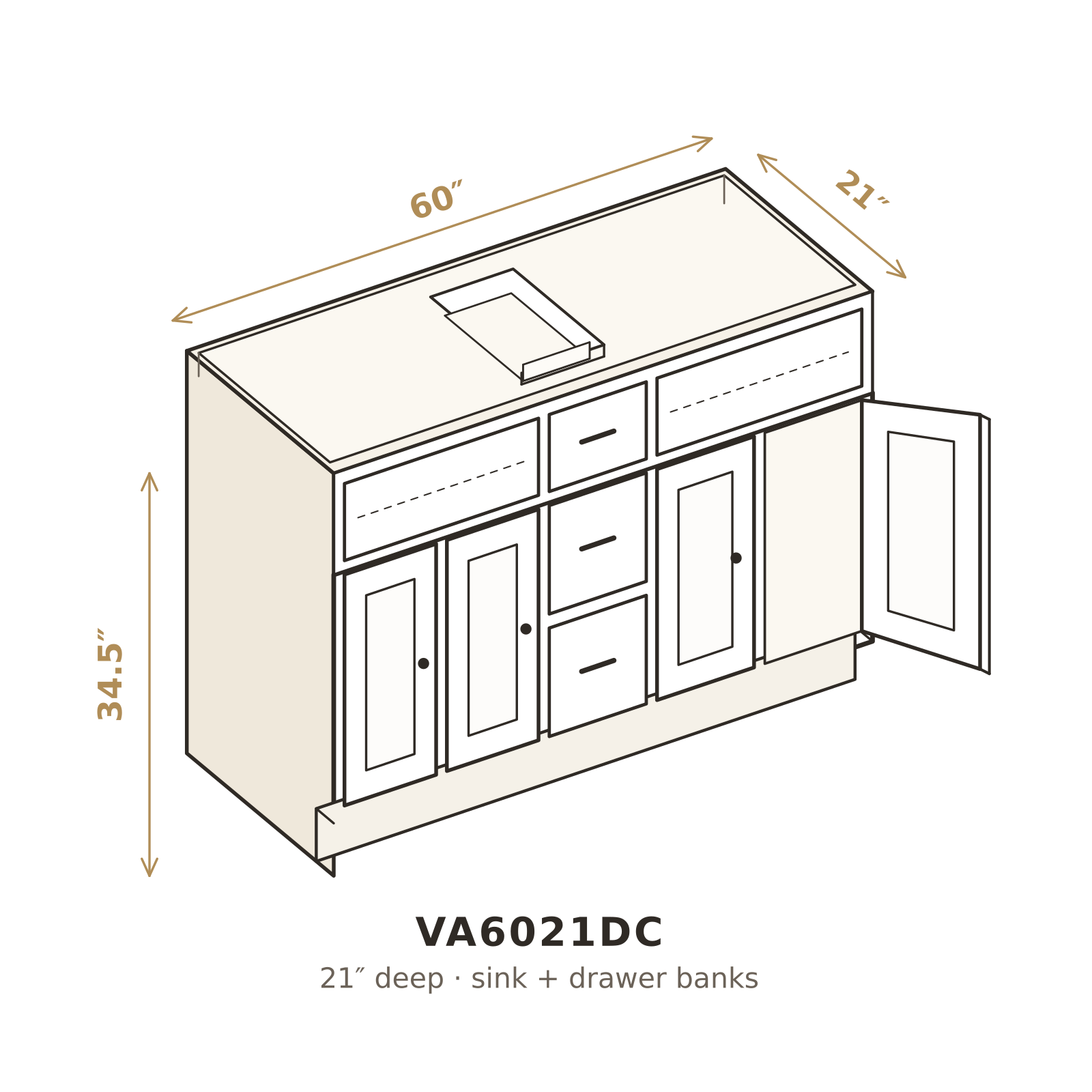 VA6021DC 3D sketch